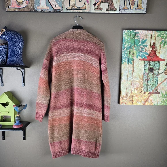 Cocogio spice open front cardigan sweater medium - Picture 2 of 9